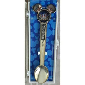 Walt Disney World Silver Plated Spoon 2002‎ Ears to You Mickey Mouse Icon
